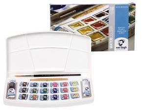 Van Gogh Water Colour Plastic Set 18 Pans