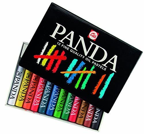 Talens Panda Oil Pastel Cardboard Set Of 12