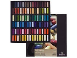 Rembrandt Soft Pastels General Selection Professional Set 90 Half Pastels