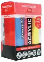 Amsterdam Standard Series Set 5 X120ml.+ 3 Dosing Nozzels