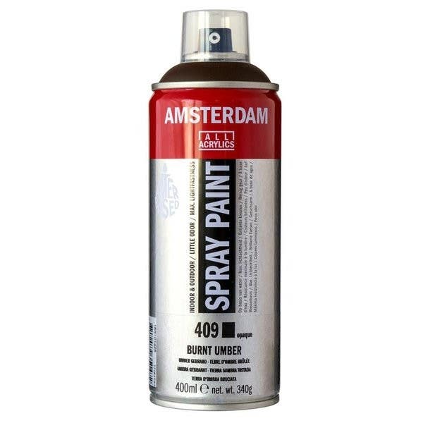 Amsterdam Spray Acrylics 400ml Burnt Umber