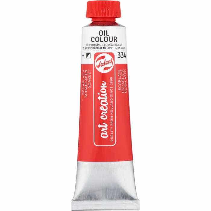 Talens Art Creation Oil Colour Scarlet Tube 40 Ml