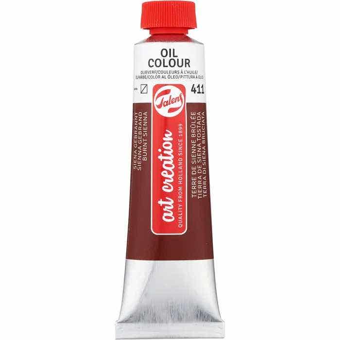 Talens Oil Colour 40ml Burnt Sienna