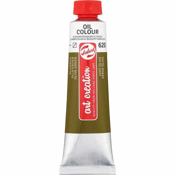 Talens Oil Colour 40ml Olive Green