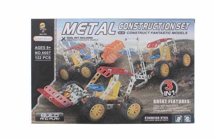 Metalbuilding Blocks 122 Pcs