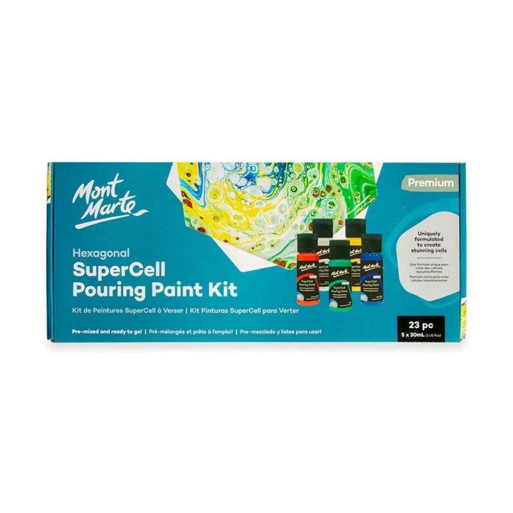 Mm Supercell Pouring Paint Kit 23pc
