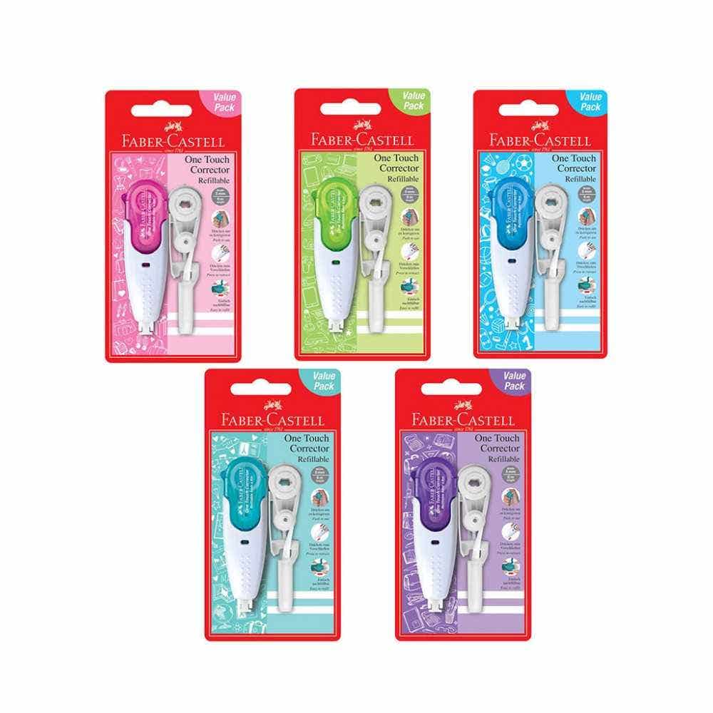 One Touch Correction Tape With Refill Blister