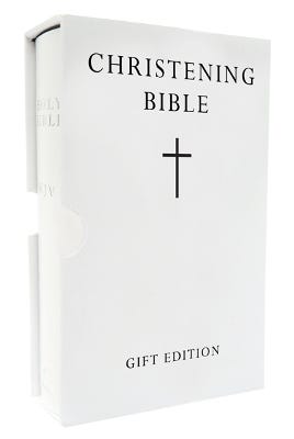 Holy Bible: King James Version (kjv) White Pocket Christening Edition