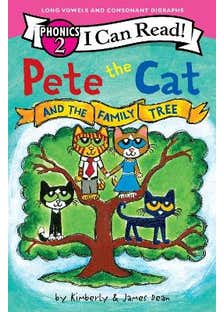 Pete The Cat And The Family Tree (i Can Read Phonics)