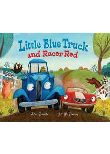 Little Blue Truck And Racer Red