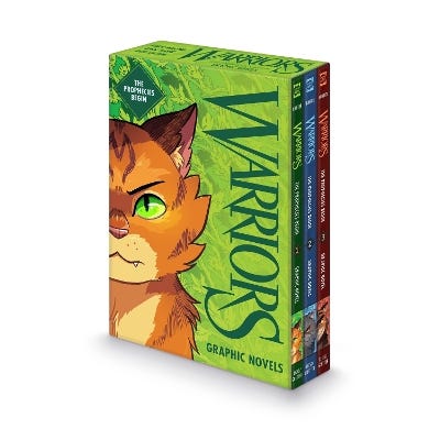 The Warriors Graphic Novel Box Set: The Prophecies Begin (the Complete First Arc, Books #1-#3)