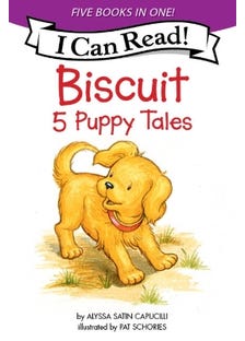 Biscuit: 5 Puppy Tales (biscuit Goes To School, Biscuit Finds A Friend, Biscuit Visits The Firehouse, Biscuit Flies A Kite, Bathtime For Biscuit)