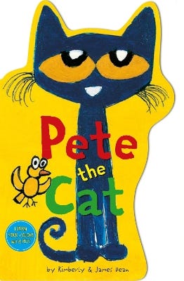 Pete The Cat Shaped Board Book (a Shaped Board Book)