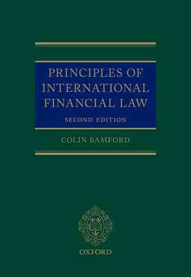 Principles Of International Financial Law