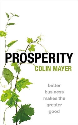 Prosperity (better Business Makes The Greater Good)