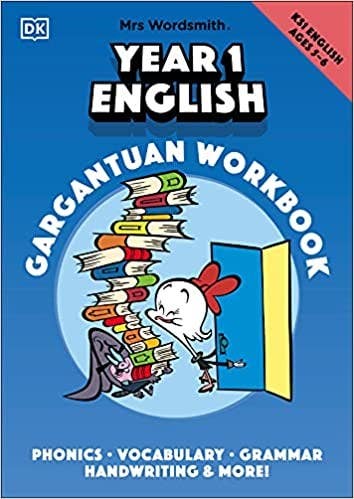 Mrs Wordsmith Year 1 English Gargantuan Workbook, Ages 5-6 (key Stage 1) (phonics, Vocabulary, Handwriting, Grammar, And More!)