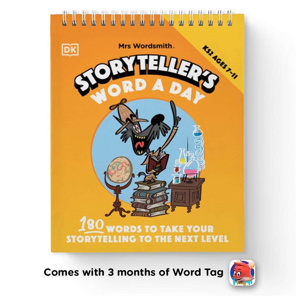 Mrs Wordsmith Storyteller's Word A Day, Ages 7-11 (key Stage 2) (boost Vocabulary And Storytelling With 180 New Words + 3 Months Of Word Tag Video Game)