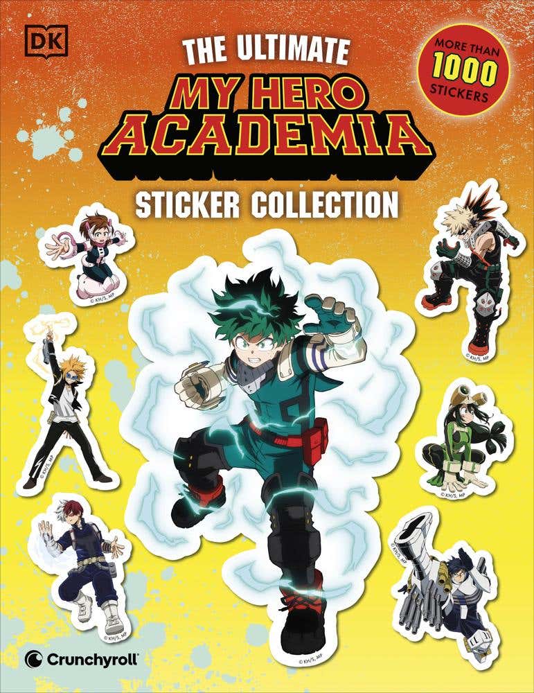 My Hero Academia Ultimate Sticker Collection (with More Than 1,000 Stickers)