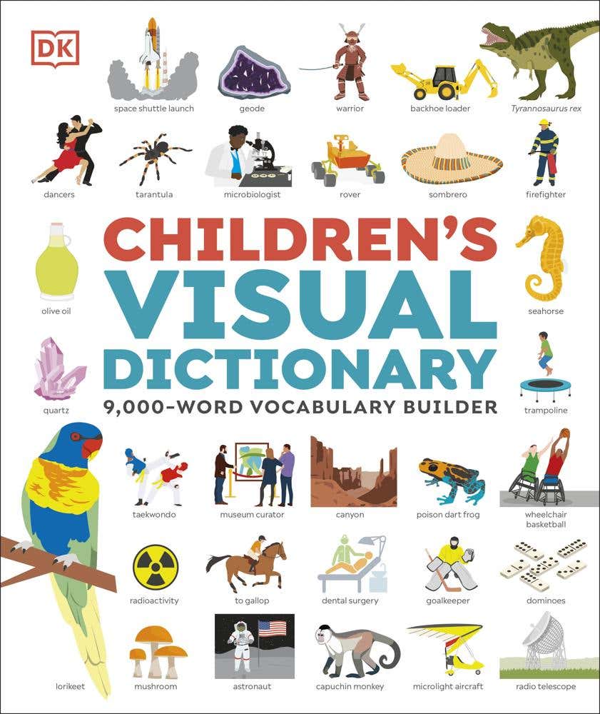 Children's Visual Dictionary (9,000-word Vocabulary Builder)