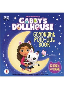 Gabby's Dollhouse Goodnight Fold-out Book