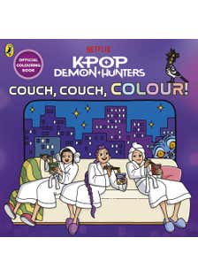 Kpop Demon Hunters: Couch, Couch, Colour!: Official Colouring Book