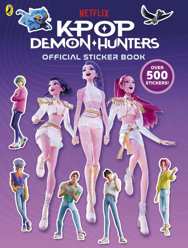 Kpop Demon Hunters: Official Sticker Book