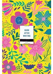 Burn After Writing (floral 2.0)