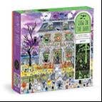 Michael Storrings Haunted House 500 Piece Glow In The Dark Puzzle