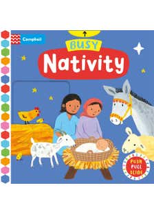 Busy Nativity (a Push, Pull, Slide Book – The Perfect Christmas Gift!)