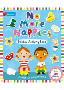 No More Nappies Sticker Activity Book (perfect For Potty Training, With Over 300 Stickers!)