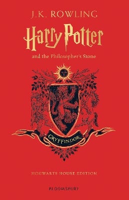 Harry Potter And The Philosopher's Stone – Gryffindor Hogwarts House Edition
