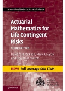 Actuarial Mathematics For Life Contingent Risks 3rd Edition