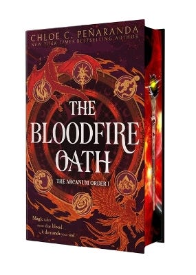 The Bloodfire Oath (the Arcanum Order Book 1)