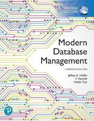 Modern Database Management, Global 13th Edition