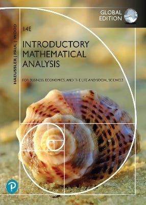 Introductory Mathematical Analysis For Business, Economics, And The Life And Social Sciences, Global 14th Edition + Mylab Math With Pearson Etext (package)