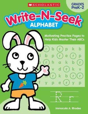 Write-n-seek: Alphabet (motivating Practice Pages To Help Kids Master Their Abcs)