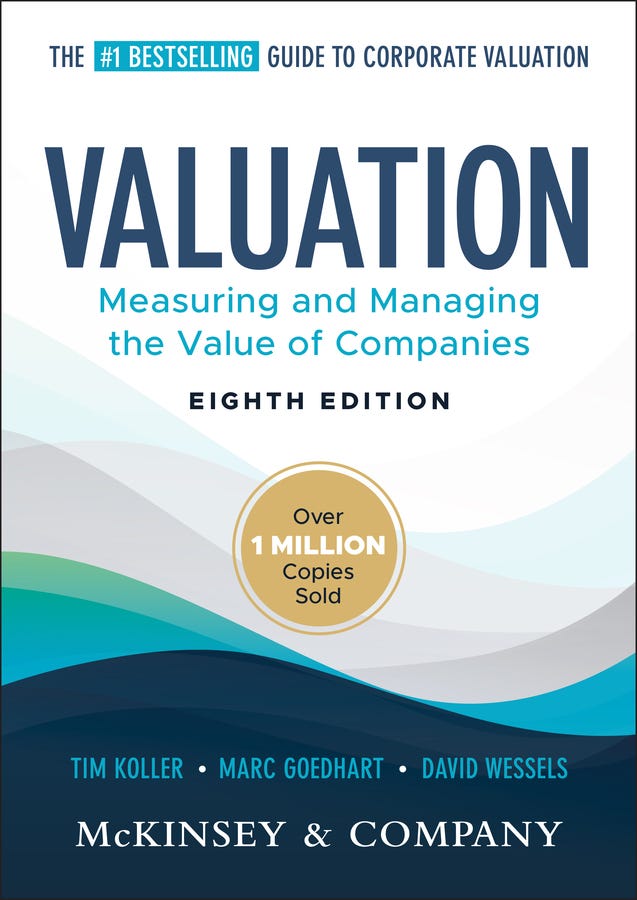 Valuation (measuring And Managing The Value Of Companies)