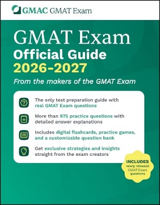 Gmat Official Guide 2026 - 2027 (book + Online Question Bank)