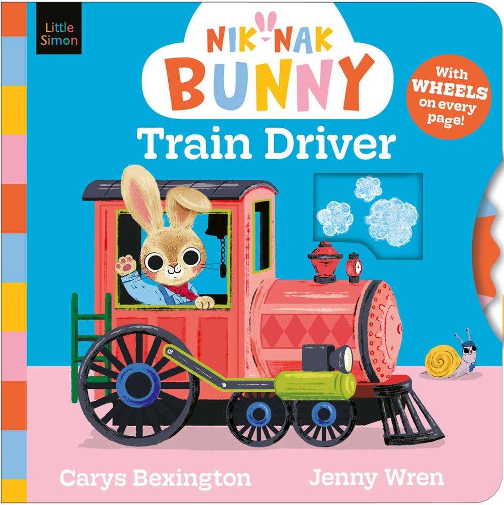 Nik-nak Bunny: Train Driver (turn The Wheels To Help This Brand-new Preschool Character Drive A Train!)