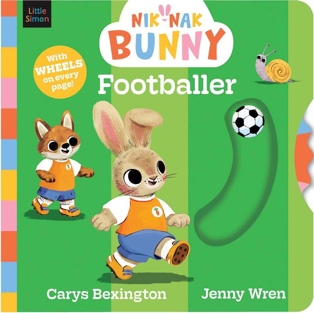 Nik-nak Bunny Footballer (the Perfect Baby And Toddler Book To Celebrate The World Cup!)