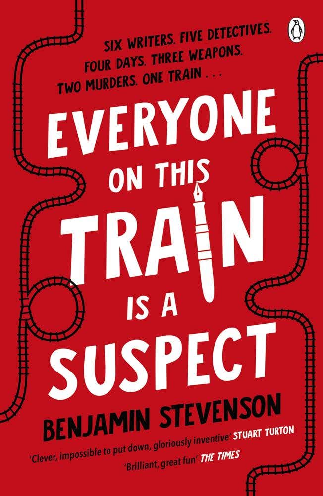 Everyone On This Train Is A Suspect (ernest Cunningham Book 2)