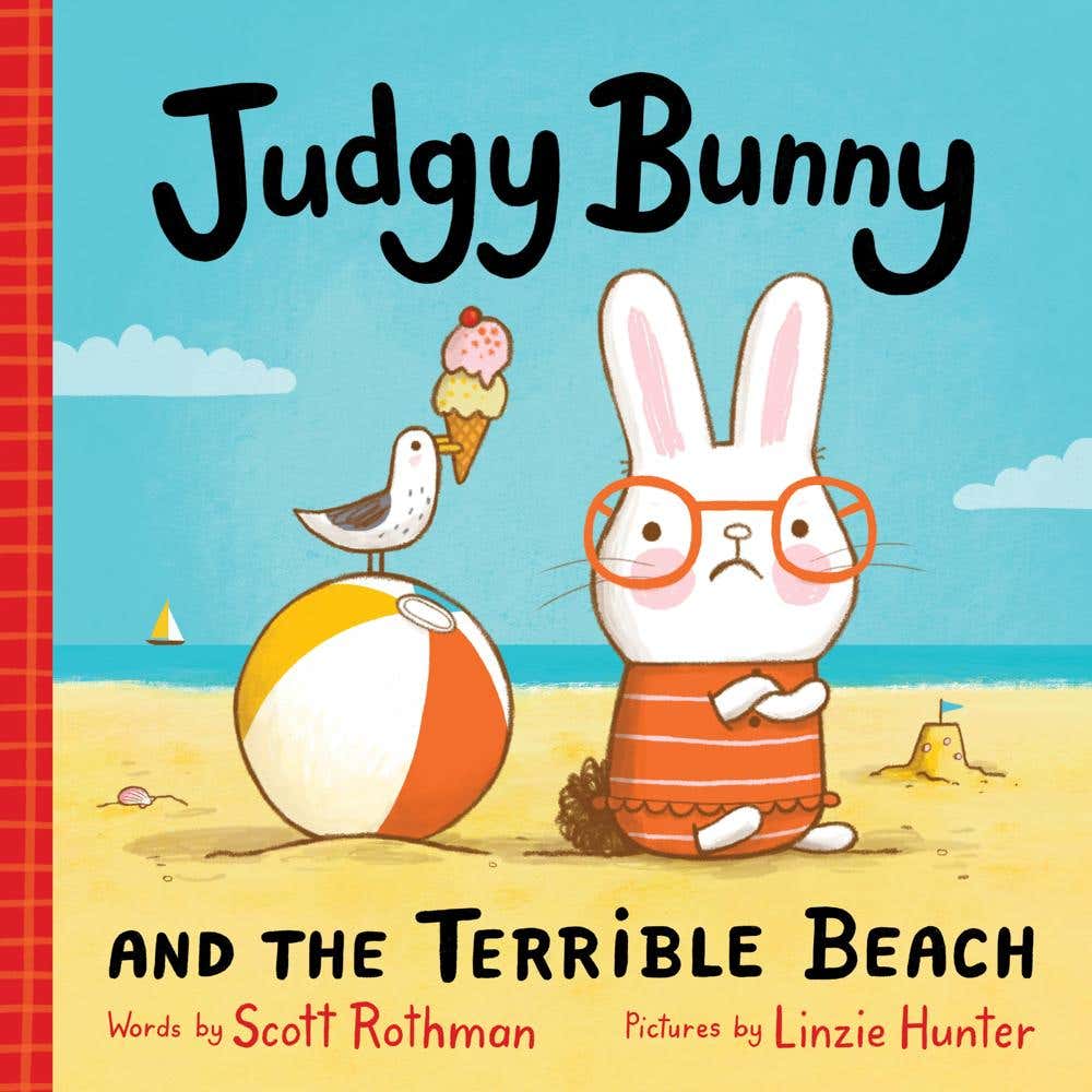 Judgy Bunny And The Terrible Beach (an Adorable And Hilarious Picture Book For Kids)
