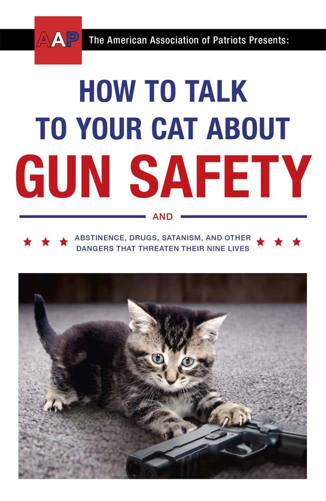 How To Talk To Your Cat About Gun Safety (and Abstinence, Drugs, Satanism, And Other Dangers That Threaten Their Nine Lives)