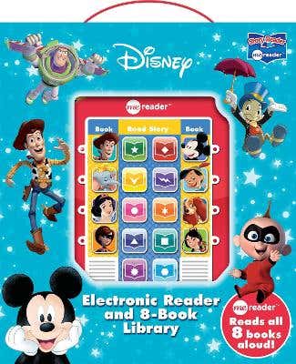 Disney: Me Reader Electronic Reader And 8-book Library Sound Book Set
