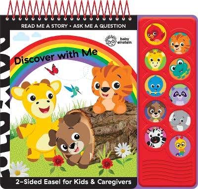 Baby Einstein: Discover With Me 2-sided Easel For Kids & Caregivers Sound Book (2-sided Easel For Kids & Caregivers)