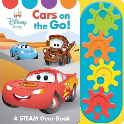 Disney Baby: Cars On The Go! A Steam Gear Sound Book