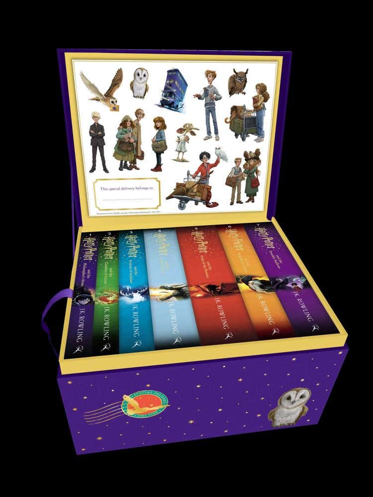 Harry Potter Owl Post Box Set (children’s Hardback - The Complete Collection)