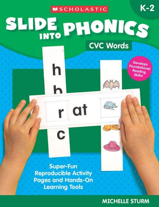 Slide Into Phonics: Cvc Words Gr K-2 (age 5-7)