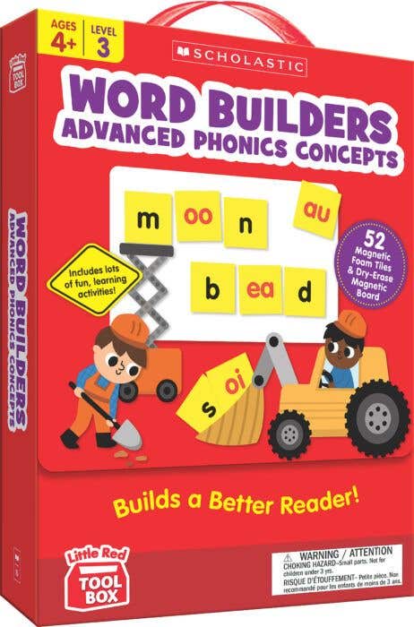 Little Red Tool Box : Word Builders: Advanced Phonics Concepts Ages 5-7 Lvl 3