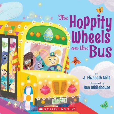 The Hoppity Wheels On The Bus (a Holiday Wheels On The Bus Book)